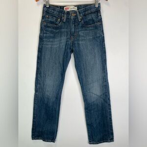 Boy’s Levi’s 514, 100% Cotton Dark Wash Jeans